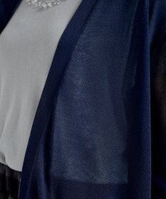 Tiaclasse 【接触冷感】着流しロングニットカーディガン