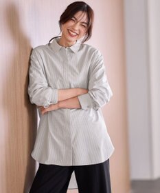 ANY L 【手洗い可能/抗菌防臭/UVカット/速乾】ロングシャツ