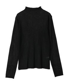 Green Parks AnriettMusee ラメ切替スリーブリブシアーニット