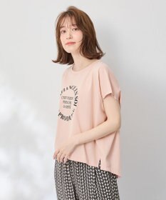 ANY フレンチスリーブロゴTシャツ