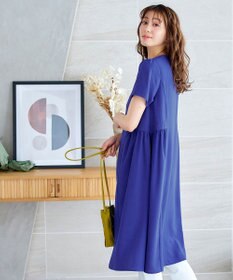 Tiaclasse 【洗える】サイド切替ワンピース