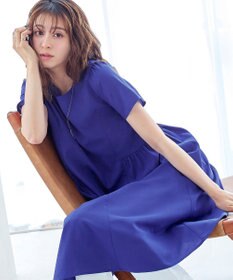 Tiaclasse 【洗える】サイド切替ワンピース