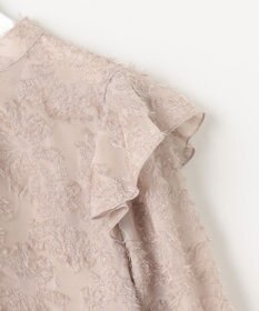 Feroux 【洗える】ジャガードブラウス