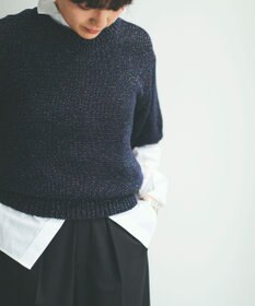 23区 【洗える】ルレックスバルキー ラメニット