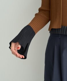 YECCA VECCA 【2点SET】キャミセット襟付きZIPカーディガン