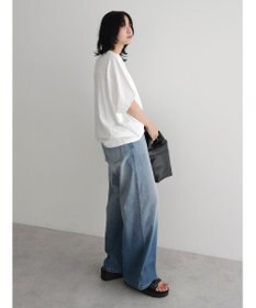 Green Parks 冷っとすずやか　バックバルーンフレンチプルオーバー