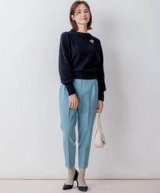 組曲 2WAYウォームストレッチ テーパード パンツ