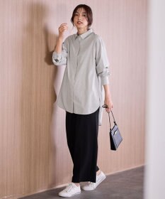 ANY L 【手洗い可能/抗菌防臭/UVカット/速乾】ロングシャツ