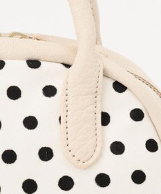 UNBILLION perche 牛革ハラコタイプ×ゴートハーフムーン2wayボストン