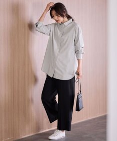 ANY L 【手洗い可能/抗菌防臭/UVカット/速乾】ロングシャツ