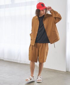 J.PRESS YORK STREET 【UNISEX】リネンライク コーチジャケット