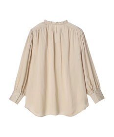 Green Parks とろみ衿フリルブラウス