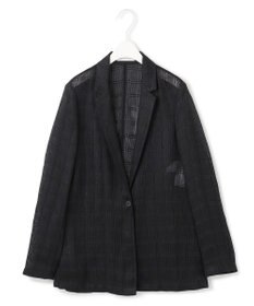 ICB スクエアチェックレノクロス レースジャケット