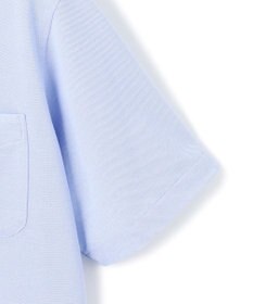 J.PRESS MEN 酷暑の清潔感もこれ一枚で【吸水速乾 / 抗菌防臭 / 防シワ】【J.PRESS OXFORD JERSEY】カノコインレイ半袖 シャツ / B.D.