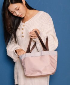 UNBILLION cachecache WEB限定ナイロンリボントートバッグS