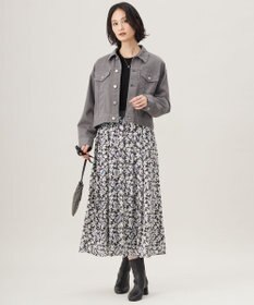 自由区 L 【セットアップ対応・洗える】レーヨンストレッチプルオーバー ニット