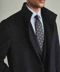 GOTAIRIKU アンゴラビーバー スタンドカラーコート