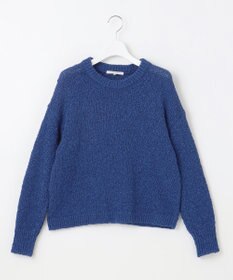 23区 【SLOW/一部店舗限定】リボンヤーン クルーネック ニット