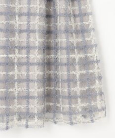 Feroux ラメチェック フレアスカート