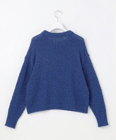 23区 【SLOW/一部店舗限定】リボンヤーン クルーネック ニット