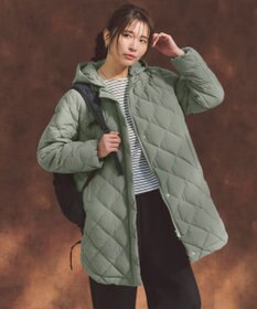 UNFILO L ハイツイストスムース バックZIP ボーダートップス