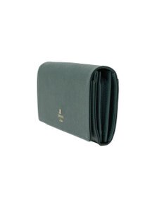 LANVIN en Bleu リュクサンブール かぶせ長財布