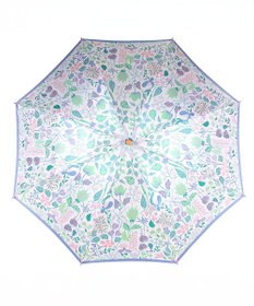 槇田商店 <新柄登場>Stig Lindberg HERBARIUM BRIGHT ライトブルー 折りたたみ傘