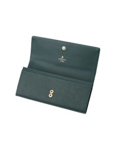 LANVIN en Bleu リュクサンブール かぶせ長財布