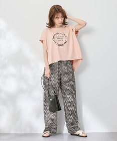 ANY フレンチスリーブロゴTシャツ