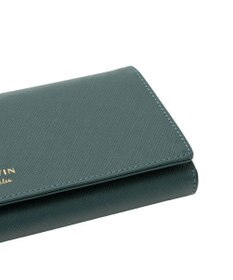 LANVIN en Bleu リュクサンブール かぶせ長財布