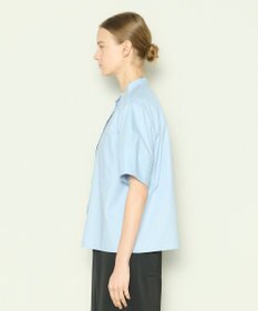 JOSEPH 【洗える】コットンシルク　フルオープンブラウス