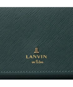 LANVIN en Bleu リュクサンブール かぶせ長財布