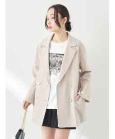 earth music&ecology ダブルテーラードジャケット