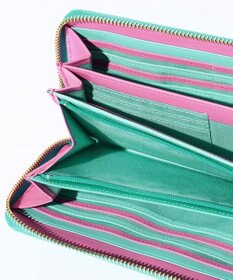 LANVIN en Bleu リュクサンブールカラー ラウンド長財布