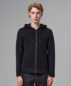 JOSEPH HOMME 【オリジナル素材 】ライトタックジャージー   ジップアップフーディー