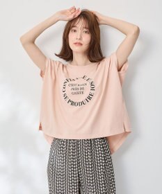 ANY フレンチスリーブロゴTシャツ