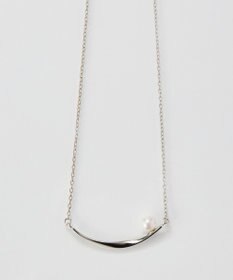 Phoebe 【金属アレルギー対応】スライヴパールネックレス　シルバー/全長:43～46cm/ニッケルフリー