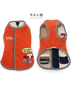 PET PARADISE スヌーピー リバーシブルベスト 《オフホワイト×赤》 小型犬