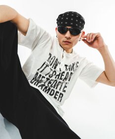 WEGO 【ユニセックス着用ITEM】ビッグロゴスラブヘンリーネックT（SS）