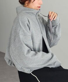 CRAFT STANDARD BOUTIQUE 【WEB限定】裏毛ダブルジップショートスウェット/24AW