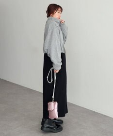 CRAFT STANDARD BOUTIQUE 【WEB限定】裏毛ダブルジップショートスウェット/24AW