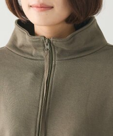 CRAFT STANDARD BOUTIQUE 【WEB限定】裏毛ダブルジップショートスウェット/24AW
