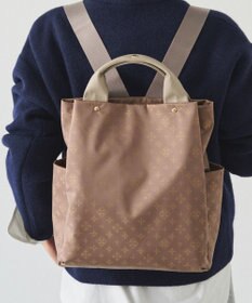 russet ナイロンジャガード2ハンドルリュックサック(SF-220)