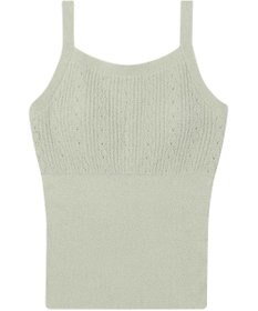 une nana cool とろみ素材がここちよいカップ付きキャミソール　moi room（モアルーム）