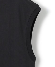 23区 L 【洗える】コンパクトヤーン フレンチスリーブ Tシャツ