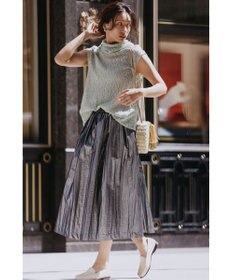 NAVE 【Nave】ホイルプリント スカート