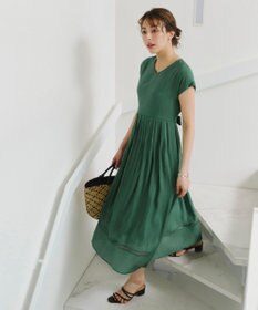 Tiaclasse 【洗える】はしごレースワンピース