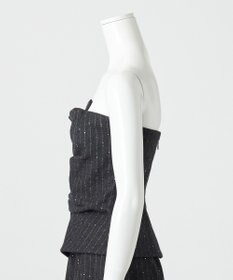 23区 S 【エステータ】ストライプシークイン ビスチェ