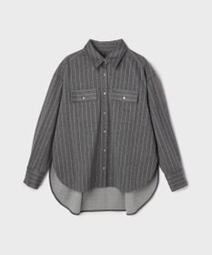 GRACE CONTINENTAL ジャージビッグシャツ