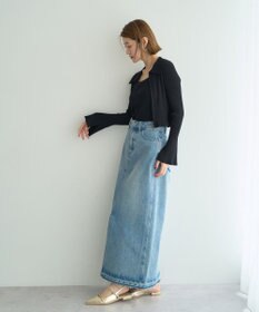 YECCA VECCA 【2点SET】キャミセット襟付きZIPカーディガン